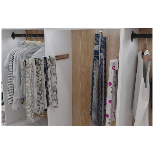 Pullout Tie or Scarf Rack