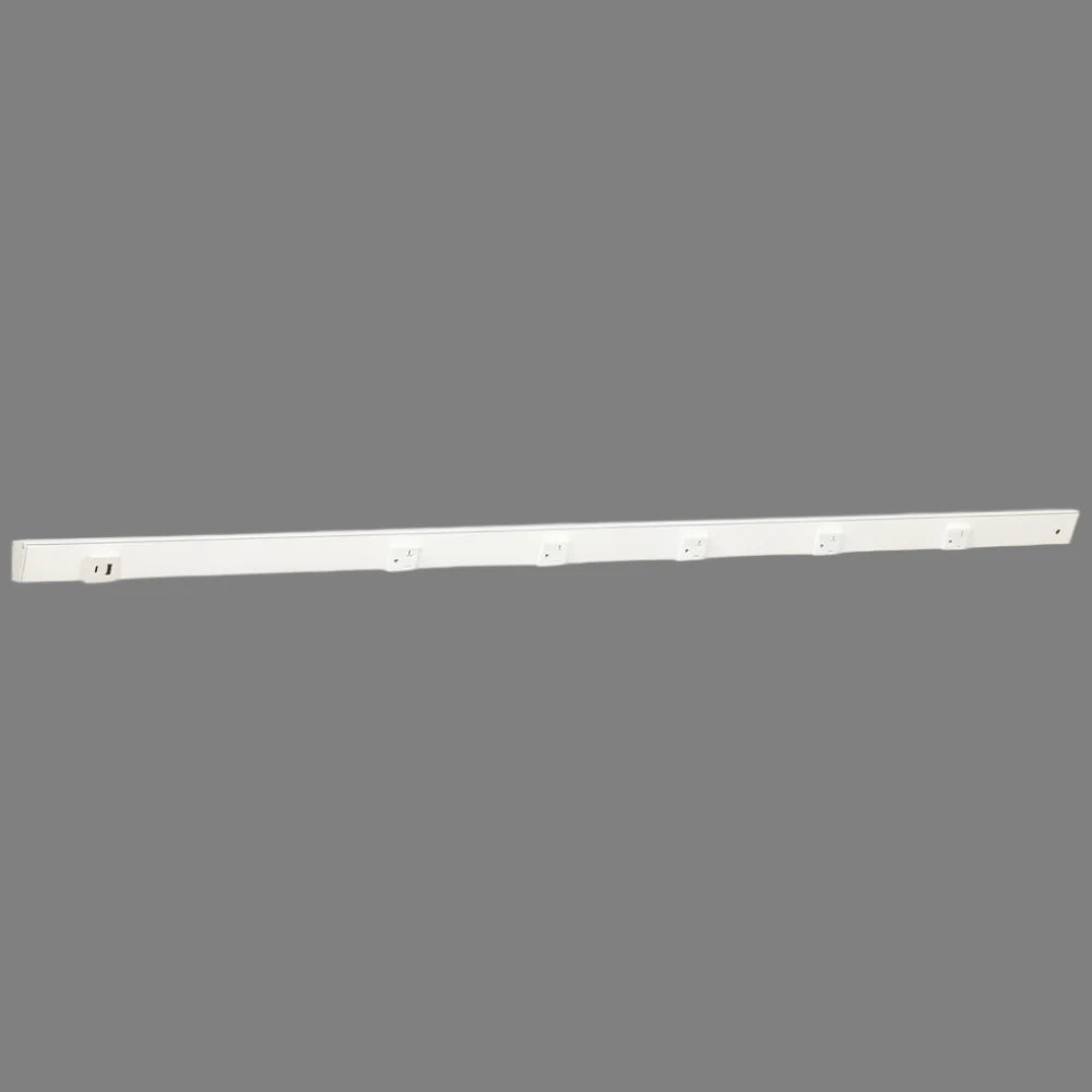 Under Cabinet Power Strip with USB Port & Outlets | White Finish
