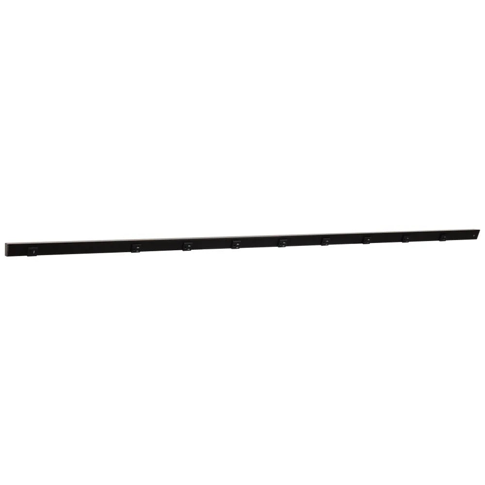 Under Cabinet Power Strip with USB Port & Outlets | Black Finish