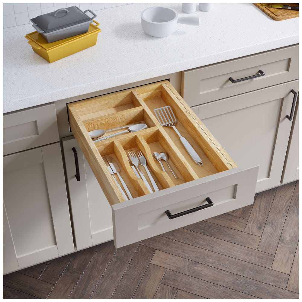 9"- 14" Adjustable Cutlery Drawer Insert