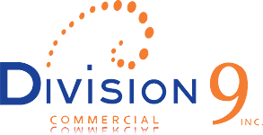 logo to Division 9 Commercial, a commercial buying partner of DirectCabinets.com