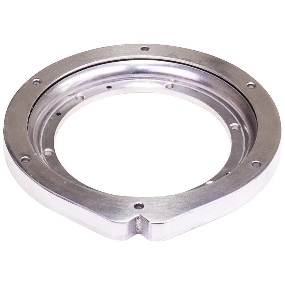 24" Round Lazy Susan With Pre-Installed 7" Cast Aluminum Swivel