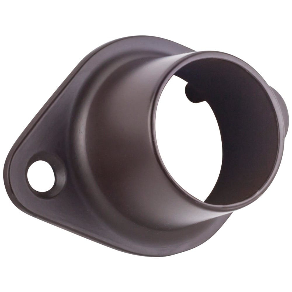 Closed Screw-In Mounting Bracket for 1" and 1-1/16" Round Closet Rods