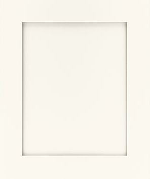 Mantra Cabinets, Omni Snow white shaker sample door.