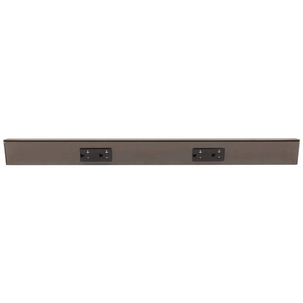 Tamper Resistant Angle Under Cabinet Outlet Power Strip | Bronze Finish