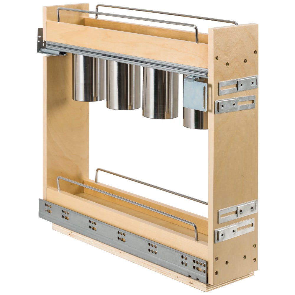 Pullout Utensil Organizer for Base Cabinets