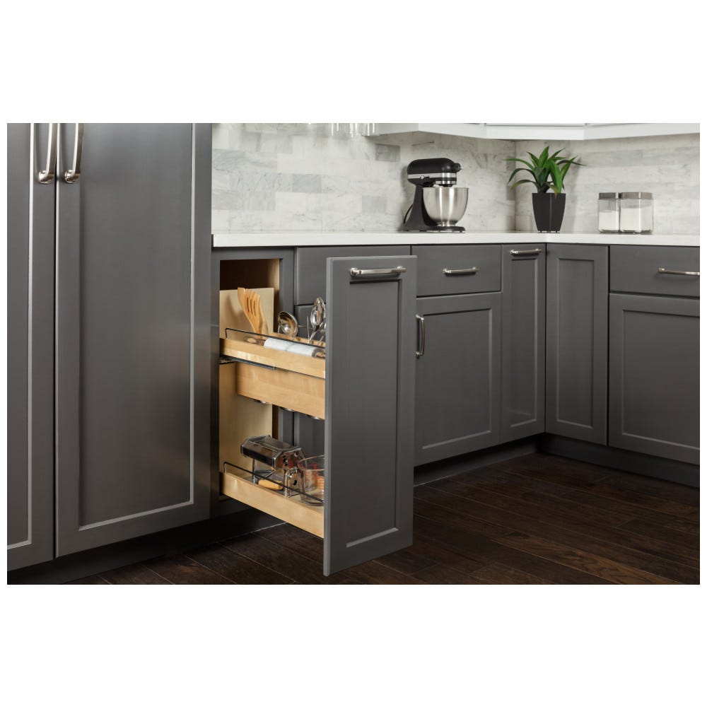 Pullout Utensil Organizer for Base Cabinets
