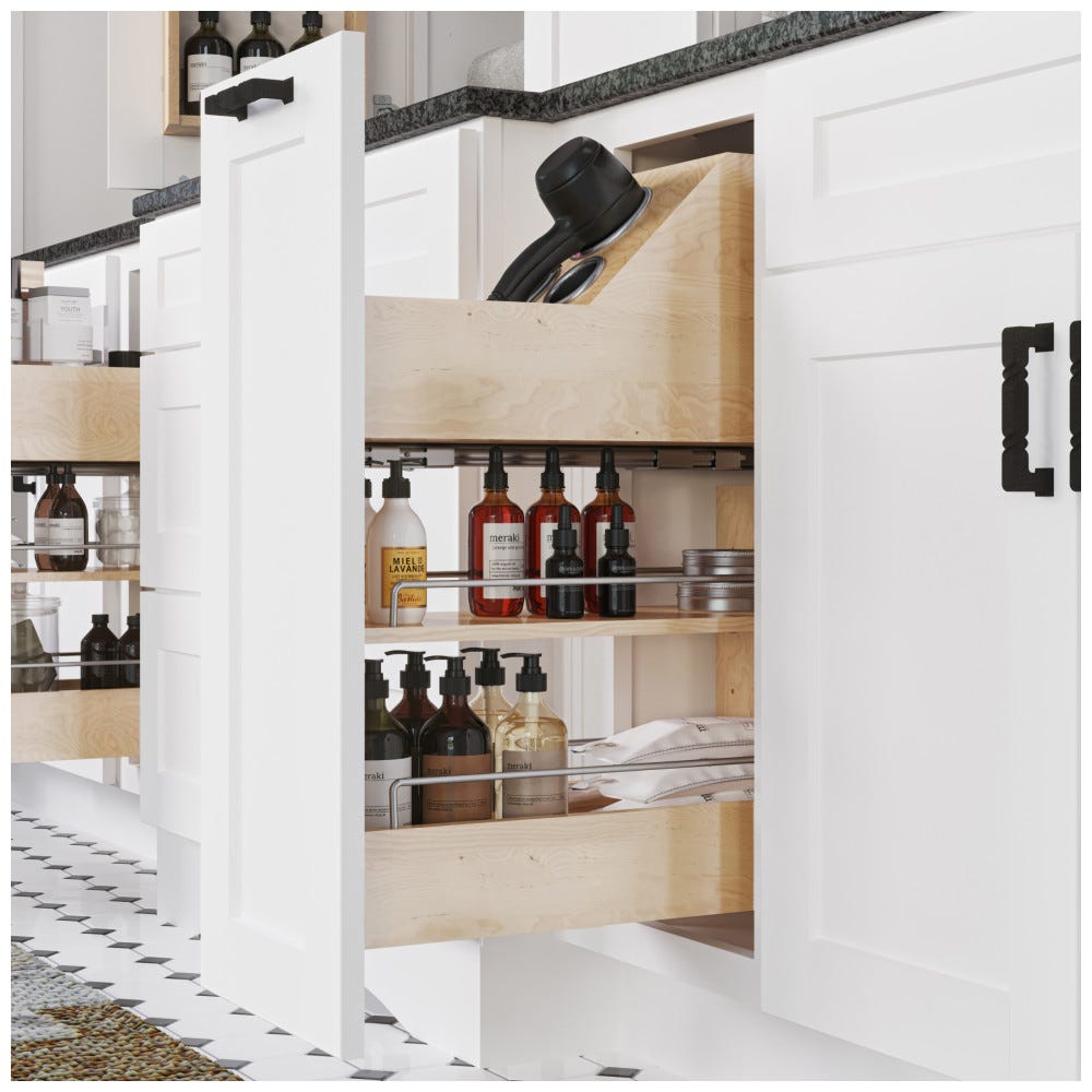 Grooming Organizer Insert for Vanity Pullout Organizer