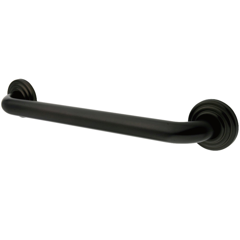 Restoration 12" Brass Decorative Grab Bar in Oil Rubbed Bronze