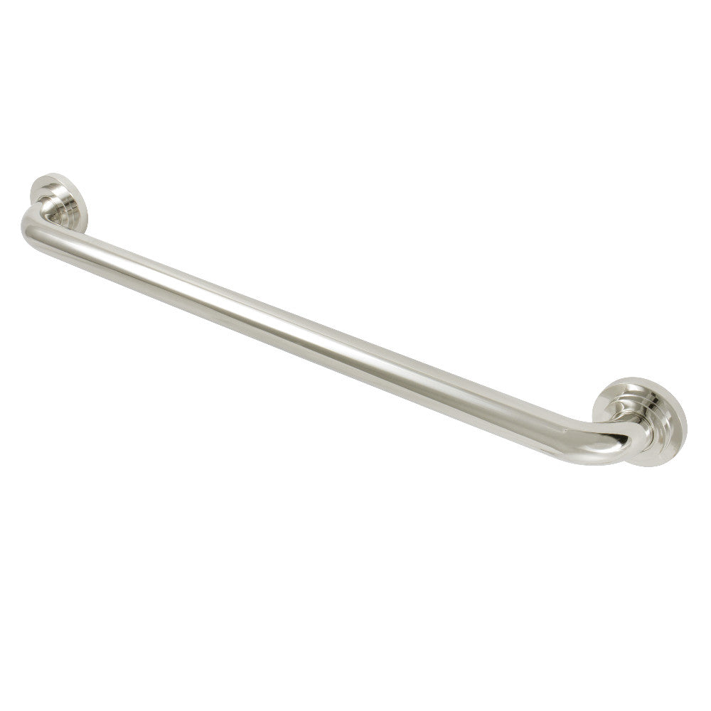Manhattan 24" Brass Decorative Grab Bar in Polished Nickel