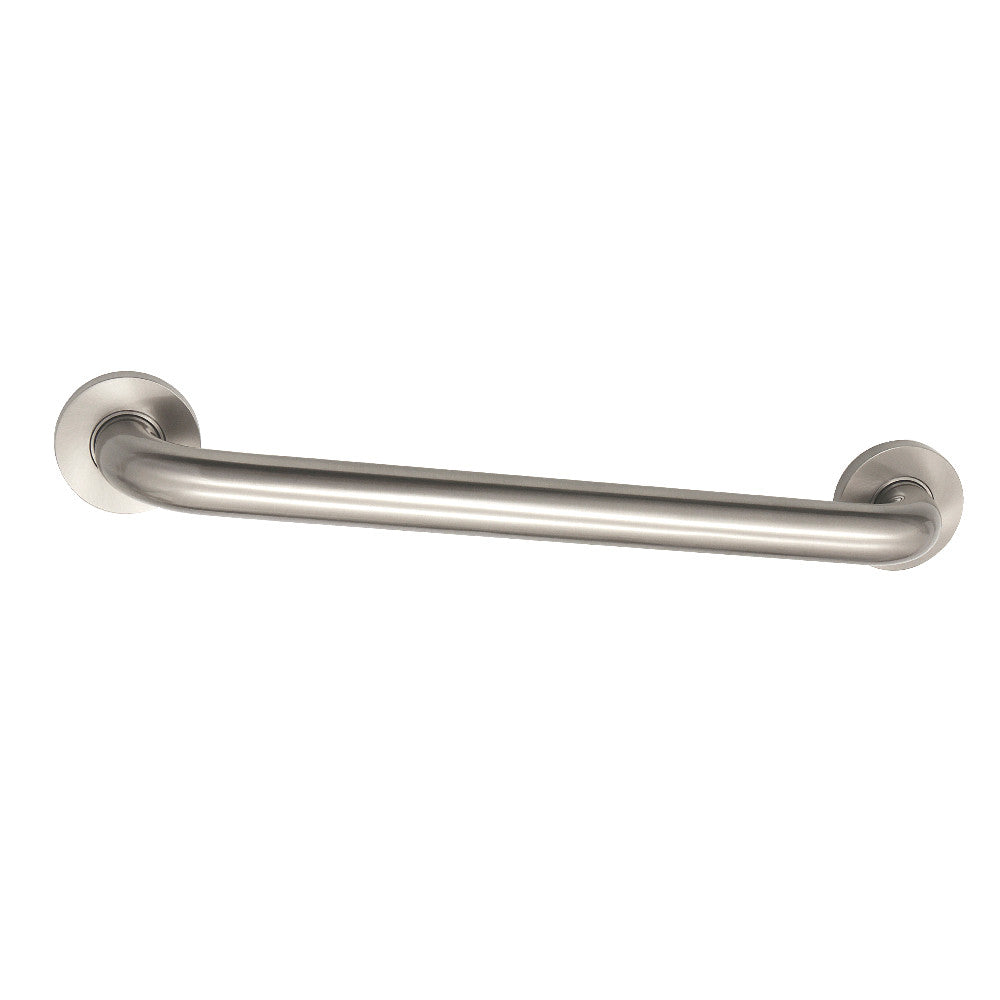 Meridian 16" Brass ADA Grab Bar in Brushed Nickel