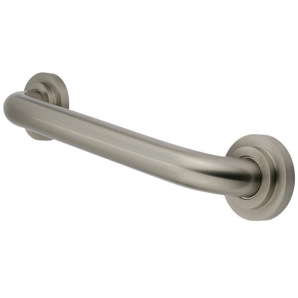 Manhattan 36" Brass Decorative Grab Bar in Brushed Nickel