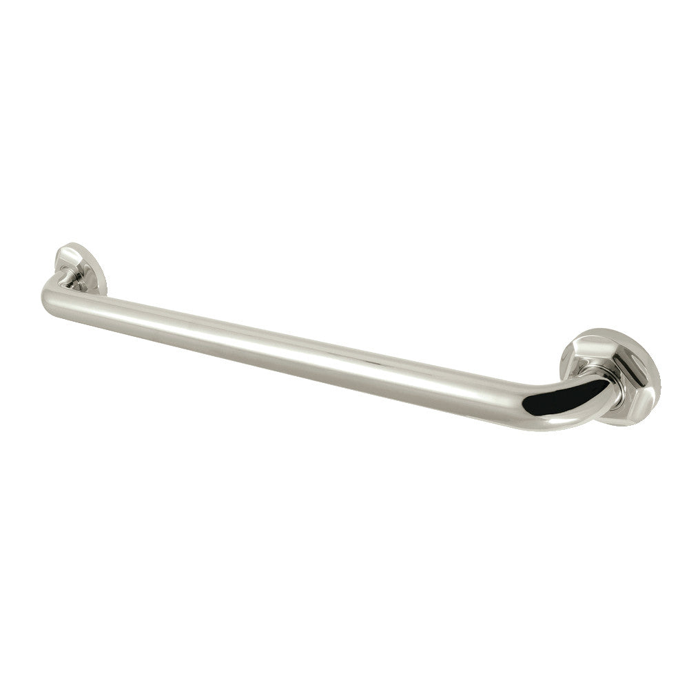 Metropolitan 24" Brass Decorative Grab Bar in Polished Nickel