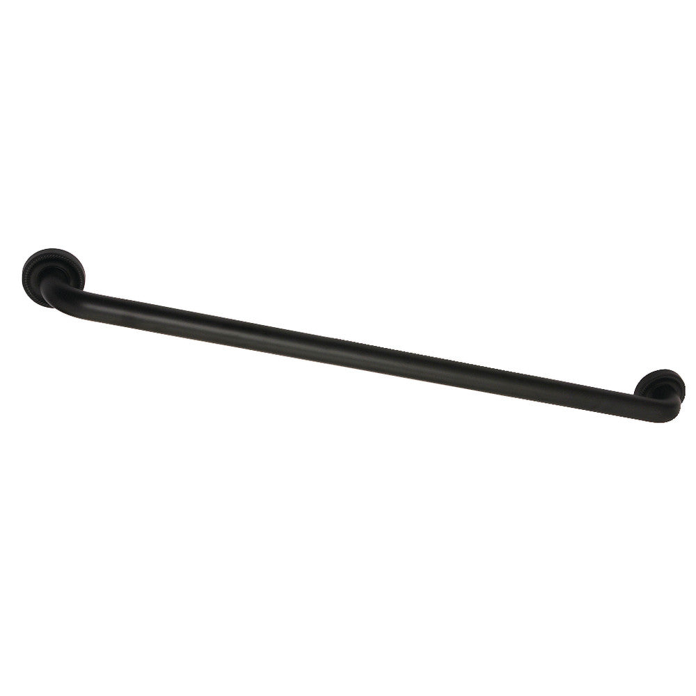 Camelon 32" Brass Decorative Grab Bar in Matte Black