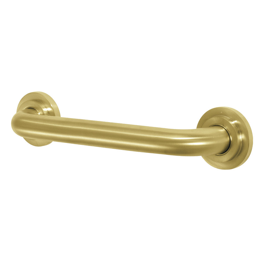 Manhattan 12" Brass Decorative Grab Bar in Brushed Brass