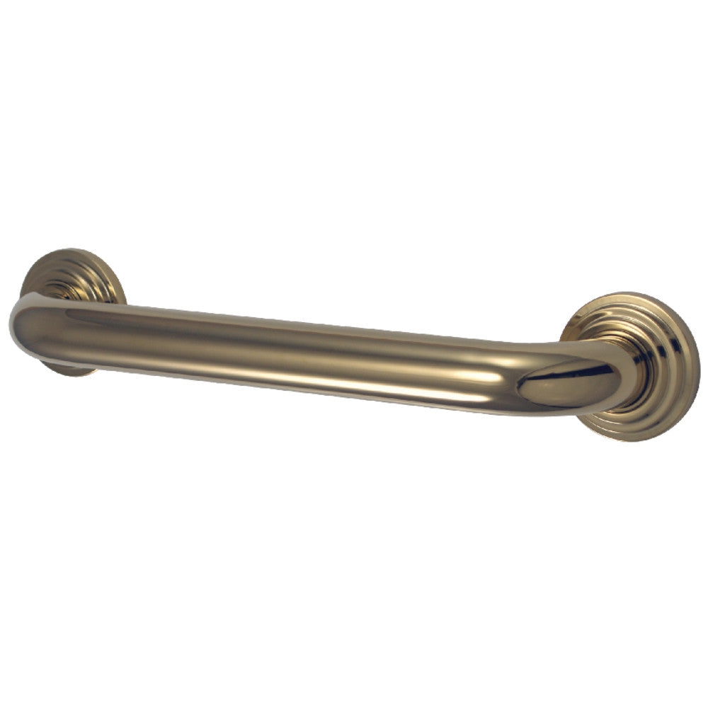 Milano 36" Brass Grab Bar in Polished Brass