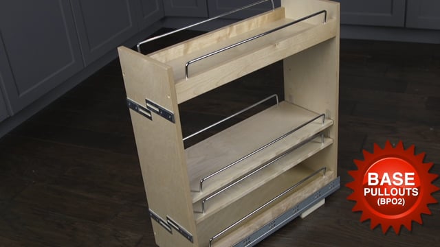 vanity pullout organizer for 12" cabinet in bathroom vanity