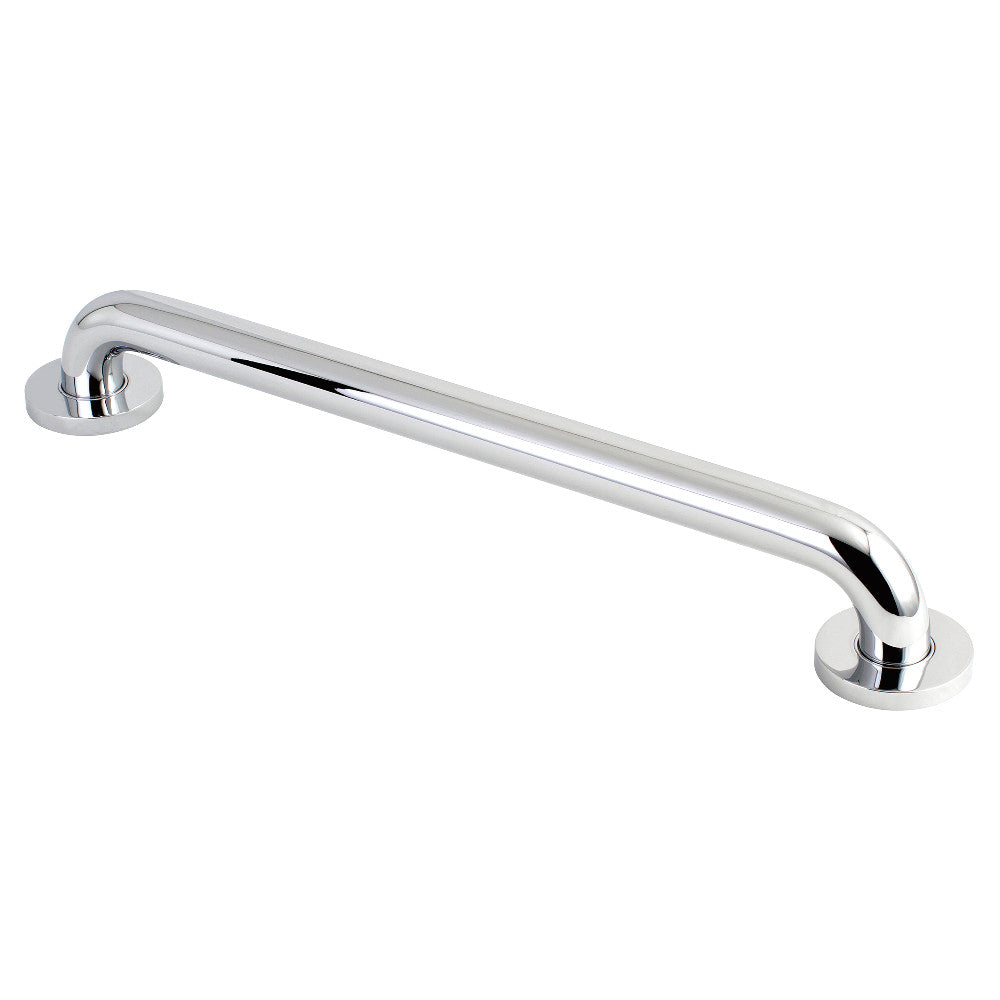 Meridian 18" Brass ADA Grab Bar in Polished Chrome