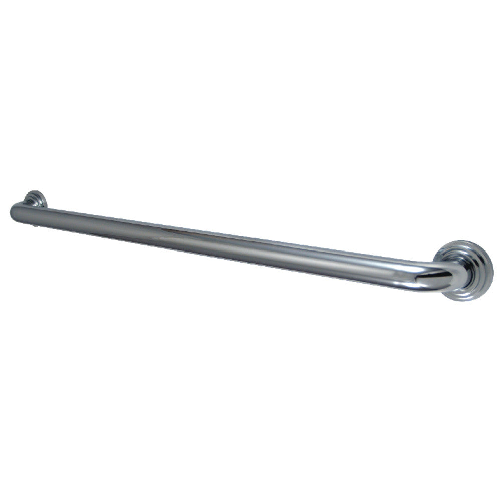 Milano 30" Brass Decorative Grab Bar in Polished Chrome