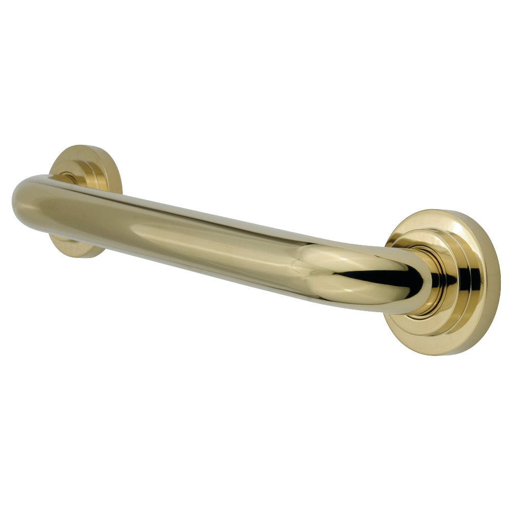 Manhattan 12" Brass Decorative Grab Bar in Polished Brass