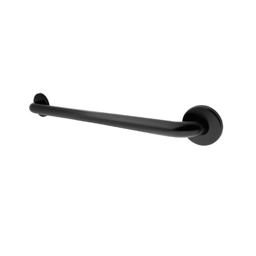 Americana 24" Stainless Steel Decorative Grab Bar in Matte Black