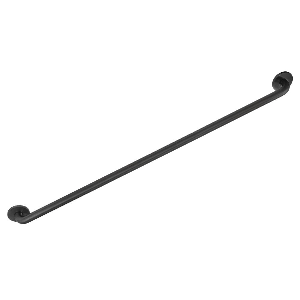 Silver Sage 48" Brass ADA Grab Bar in Matte Black