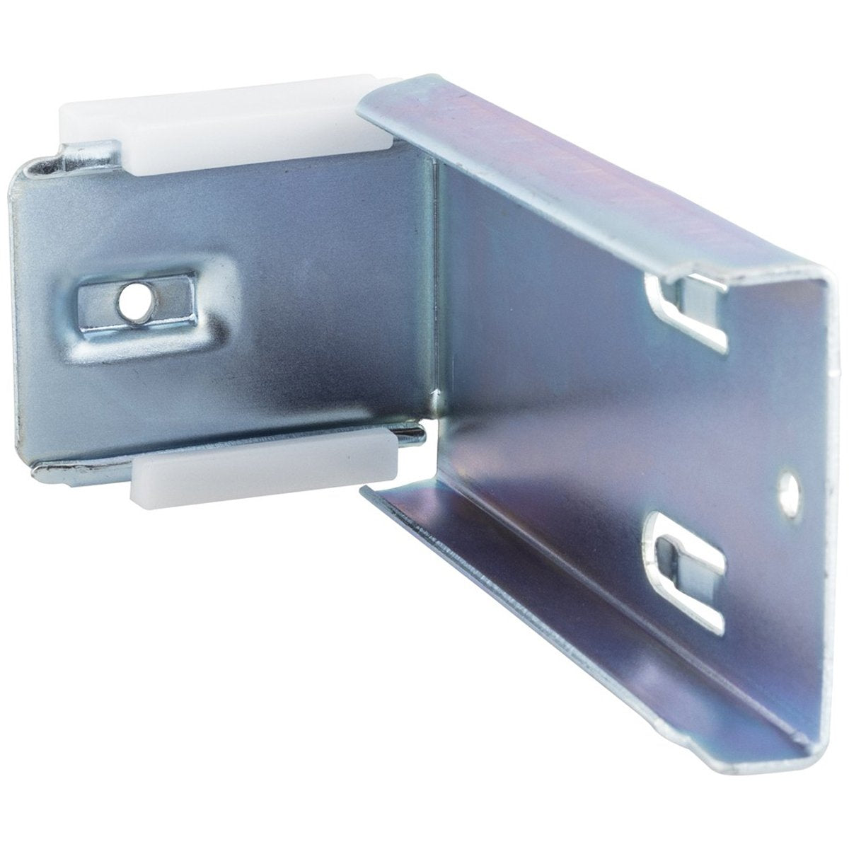 Hardware Resources Rear Mounting Bracket with 8 mm Plastic Dowels for 303FU and 303-50/100/150 Series Slides-DirectCabinets.com