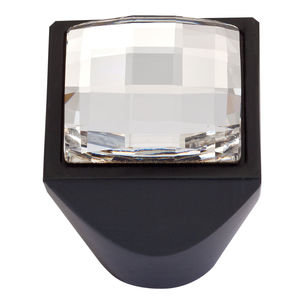 Large Swarovski Crystal Square Knob-DirectCabinets.com