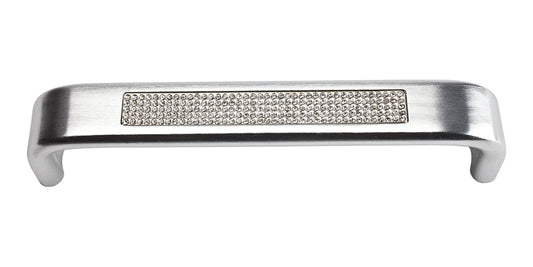 Inset Czech Crystal Arch Pull 128 MM CC-DirectCabinets.com