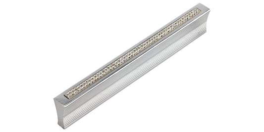 Inset Czech Crystal Thin Pull 96 MM CC-DirectCabinets.com