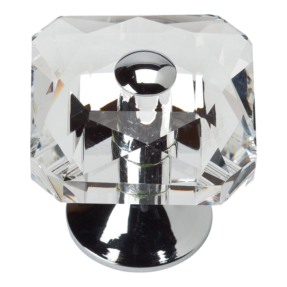 Crystal Square Knob-DirectCabinets.com