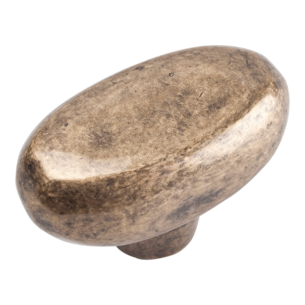 Distressed Oval Knob-DirectCabinets.com