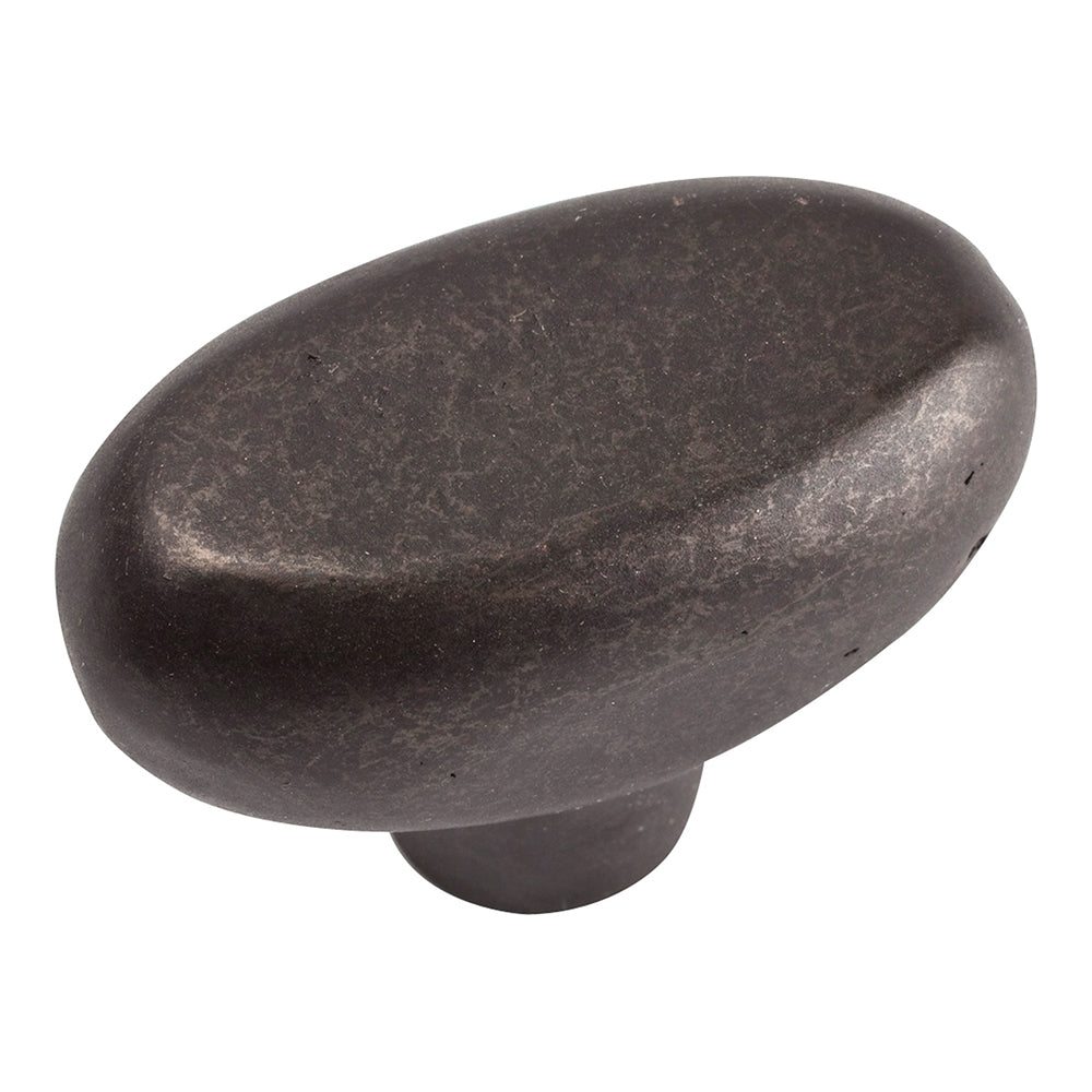 Distressed Oval Knob-DirectCabinets.com
