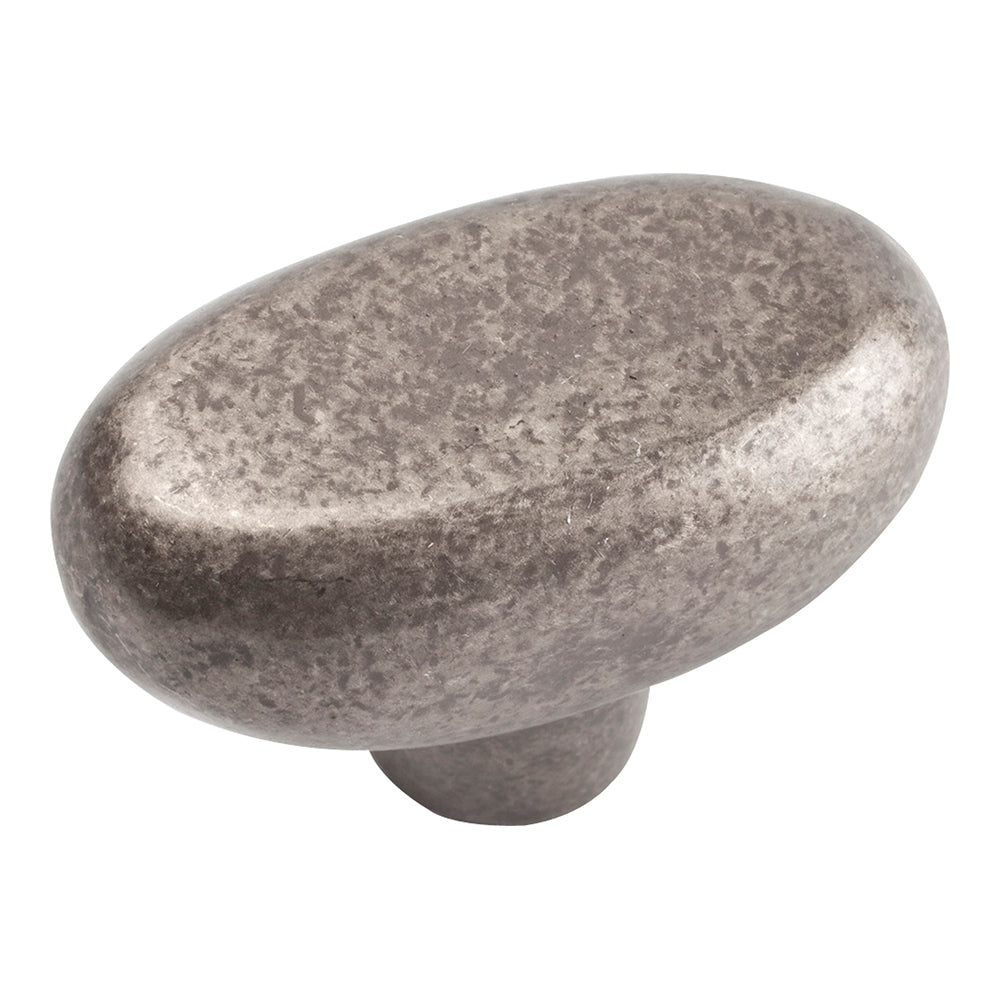 Distressed Oval Knob-DirectCabinets.com