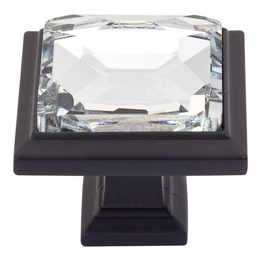 Legacy Crystal Square Knob-DirectCabinets.com
