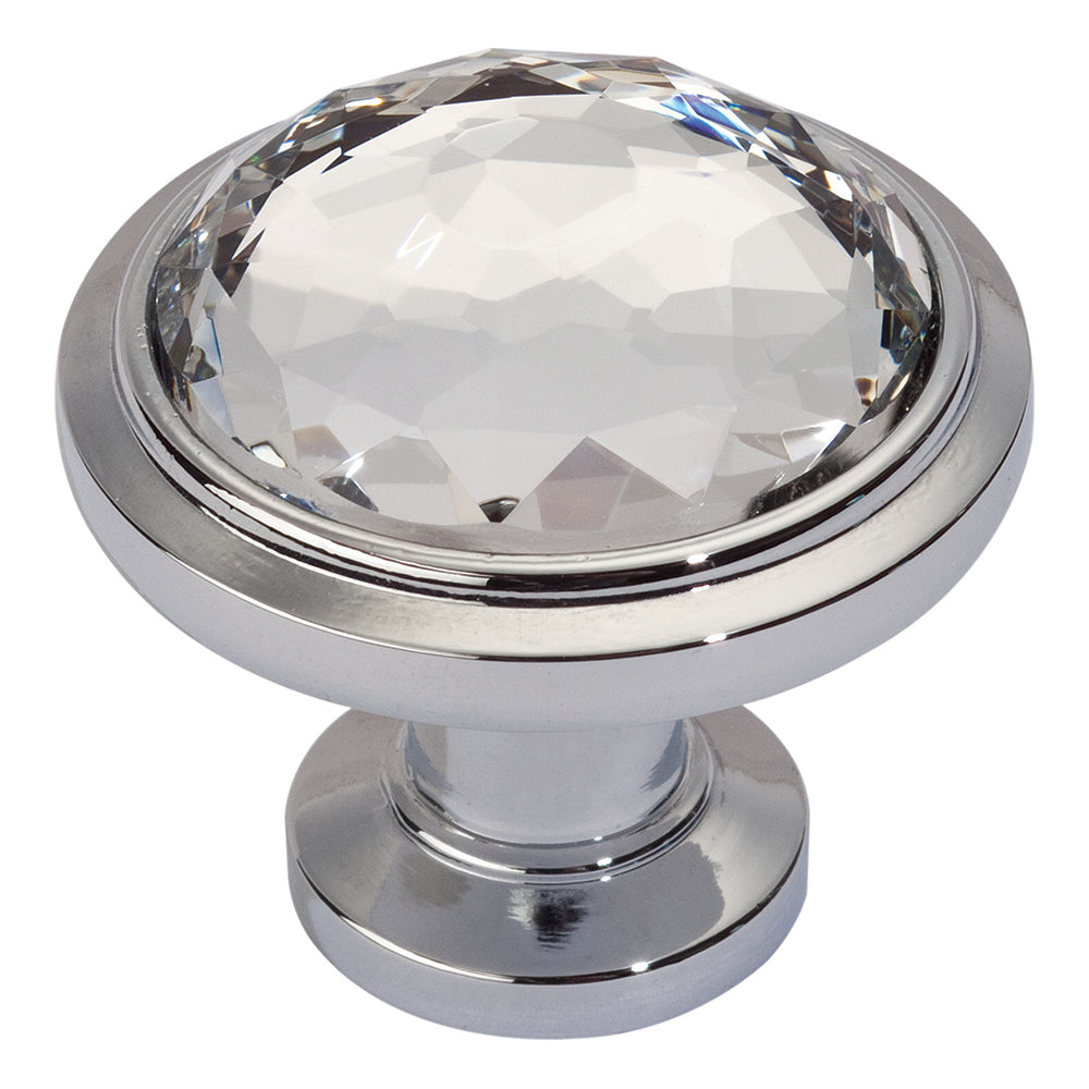 Crystal Round Knob-DirectCabinets.com