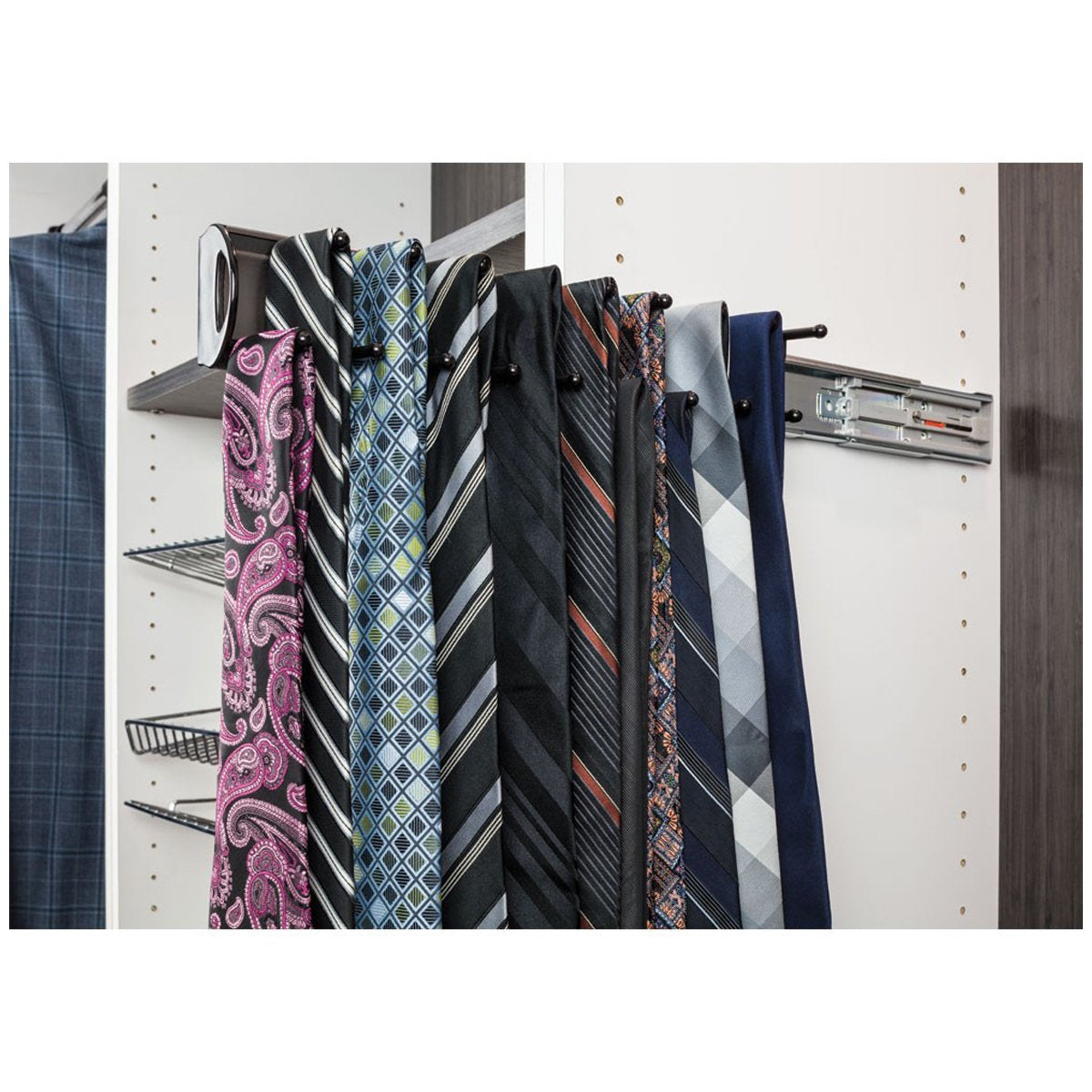 Hardware Resources 14" Tie Rack-DirectCabinets.com