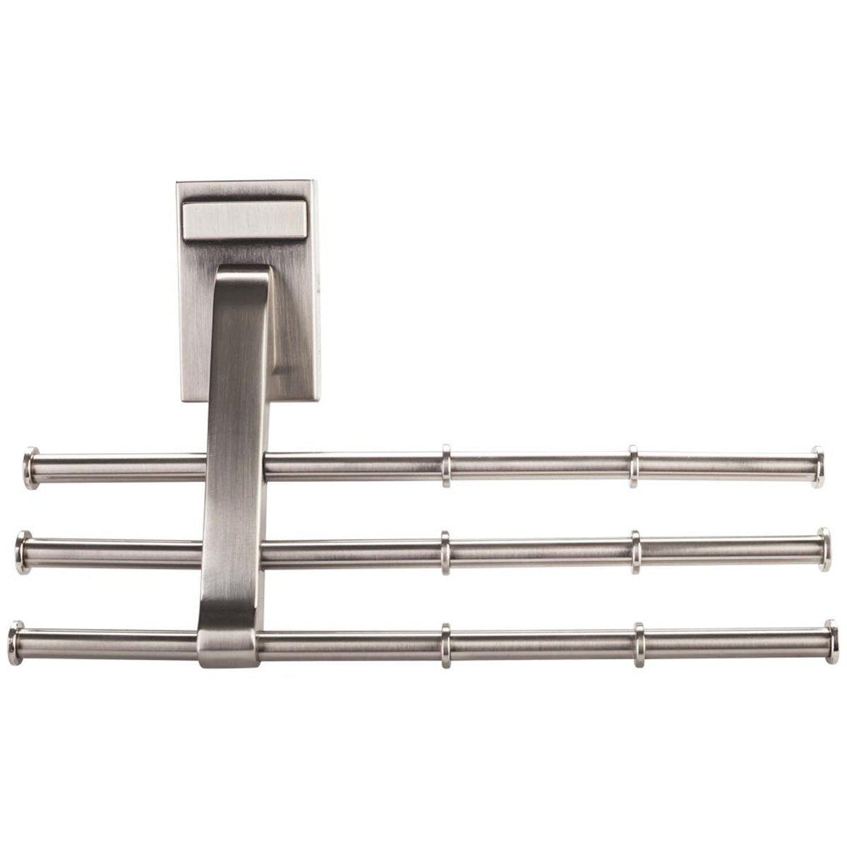 Hardware Resources Screw Mounted Tri-Level Tie Organizer-DirectCabinets.com
