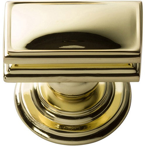 Atlas Campaign Rectangle Knob 1 1/2 Inch-DirectCabinets.com