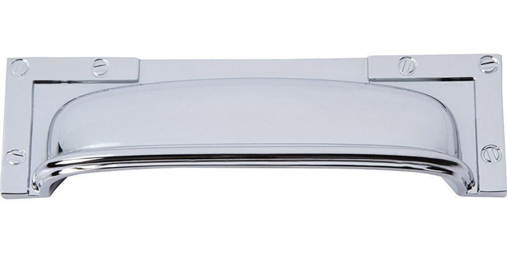 Atlas Campaign L-Bracket Cup Pull 3 3/4 Inch-DirectCabinets.com