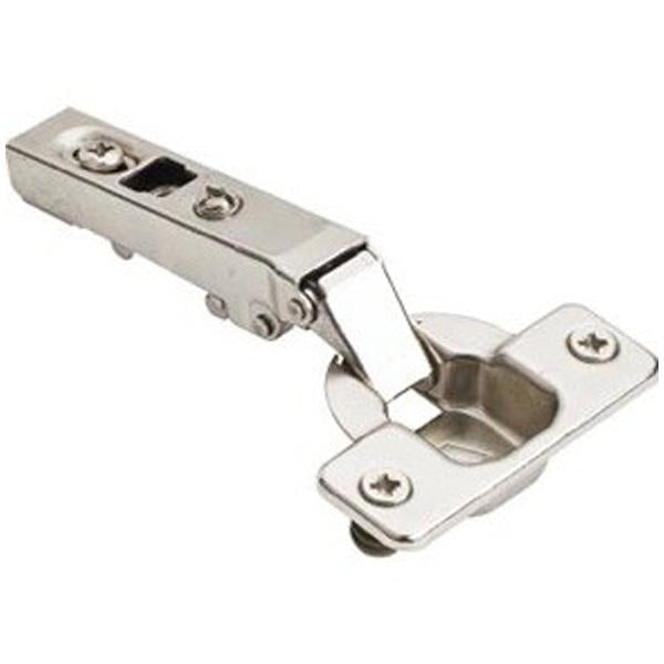 Hardware Resources 110 Degree 0 mm Crank Screw Adjustable Standard Duty Hinge with Press-in 8 mm Dowels-DirectCabinets.com