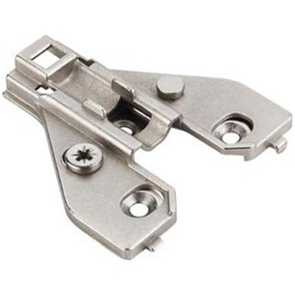 Hardware Resources Heavy Duty 0 mm Cam Adjustable Zinc Die Cast Plate without Screws-DirectCabinets.com