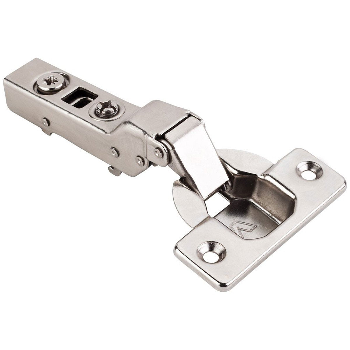 Hardware Resources 110 Degree 9 mm Crank Cam Adjustable Heavy Duty Soft-close Hinge without Dowels-DirectCabinets.com