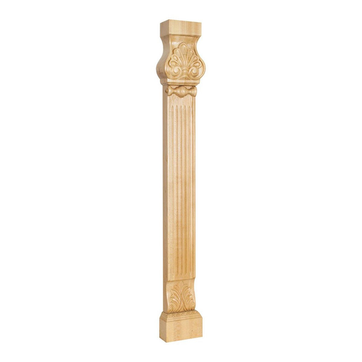 Hardware Resources Acanthus and Shell Pilaster-DirectCabinets.com