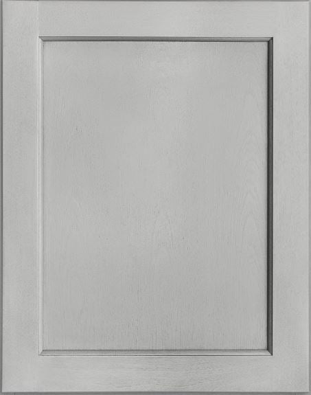 Fabuwood Quest Series, Metro Mist (light gray stain) Partial Overlay Small Sample Door