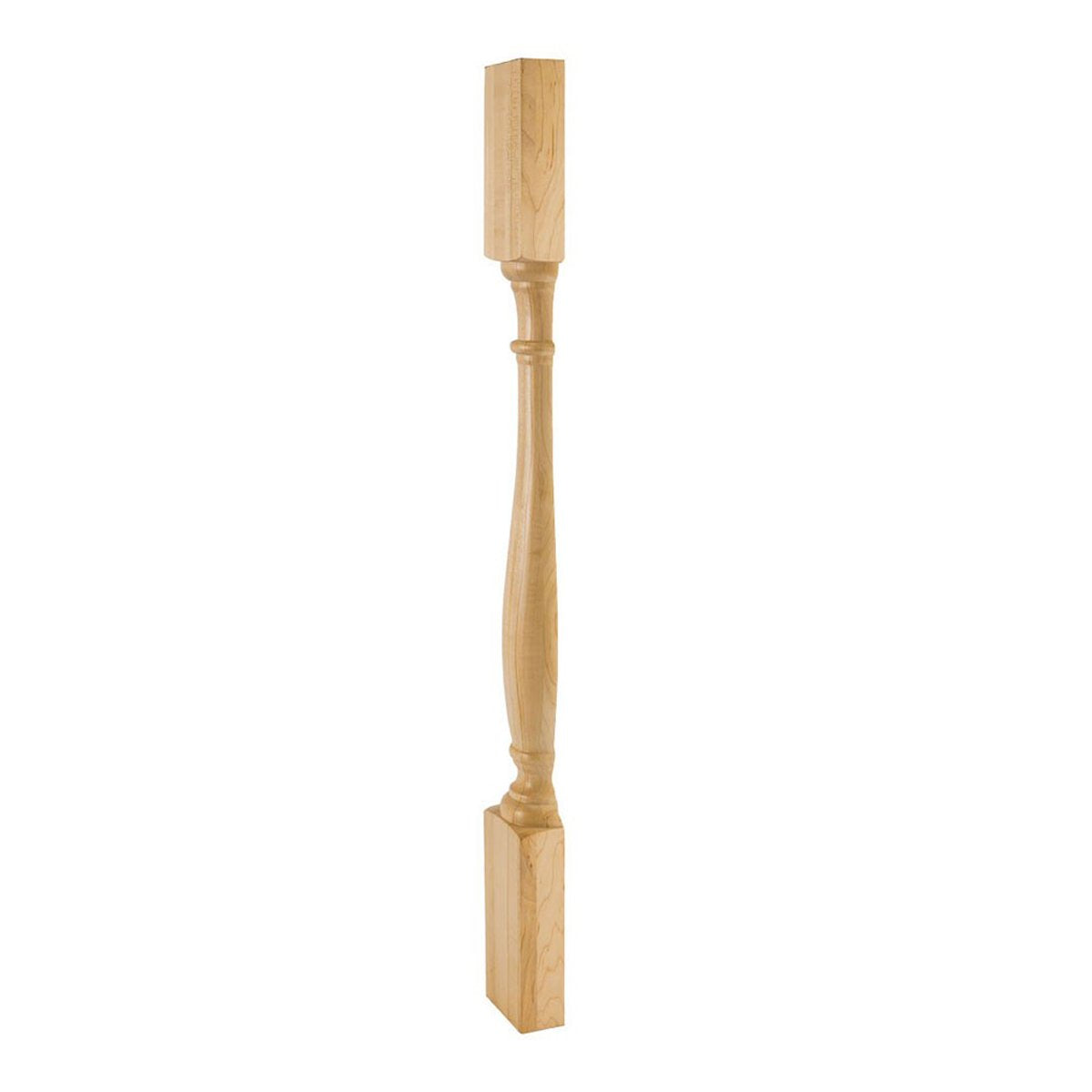 Hardware Resources Alder Turned Wood Split Post-DirectCabinets.com