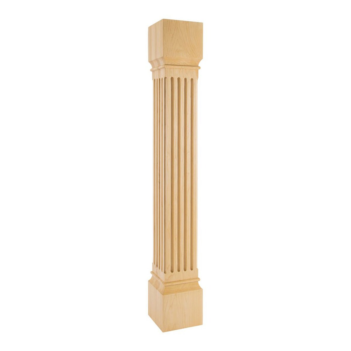 Hardware Resources Cherry Fluted Post-DirectCabinets.com