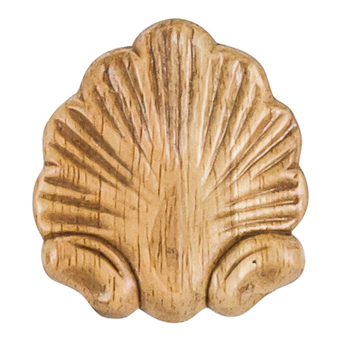 Hardware Resources 2-1/2" x 5/16" x 2-3/4" Pressed Shell Applique-DirectCabinets.com