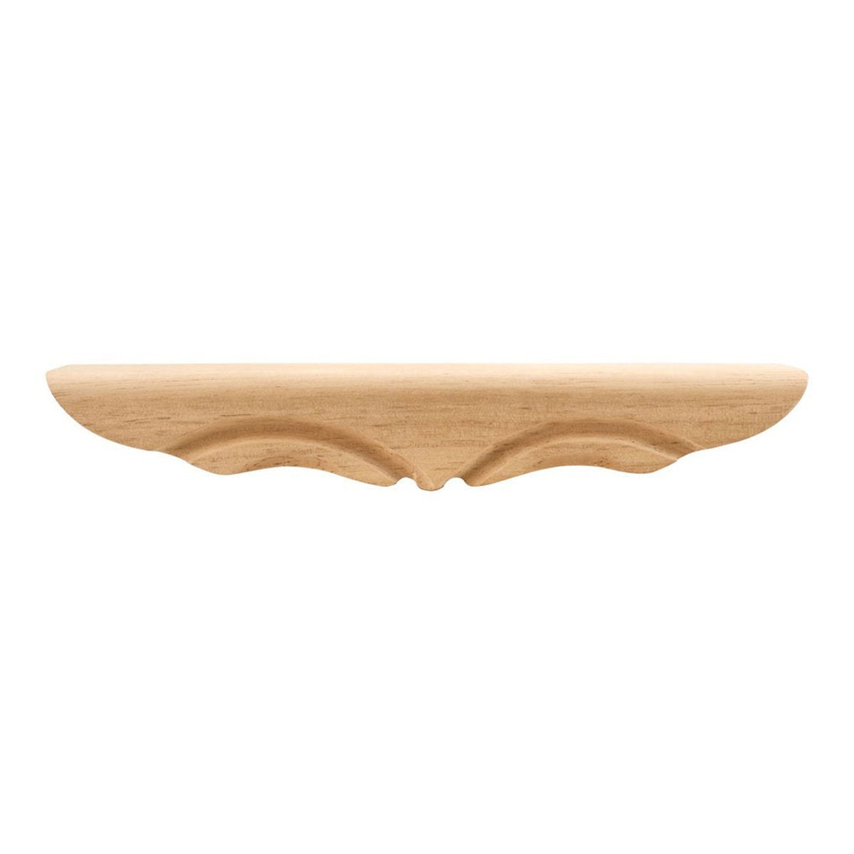 Hardware Resources Rounded Hard Maple Pedestal Foot Middle-DirectCabinets.com