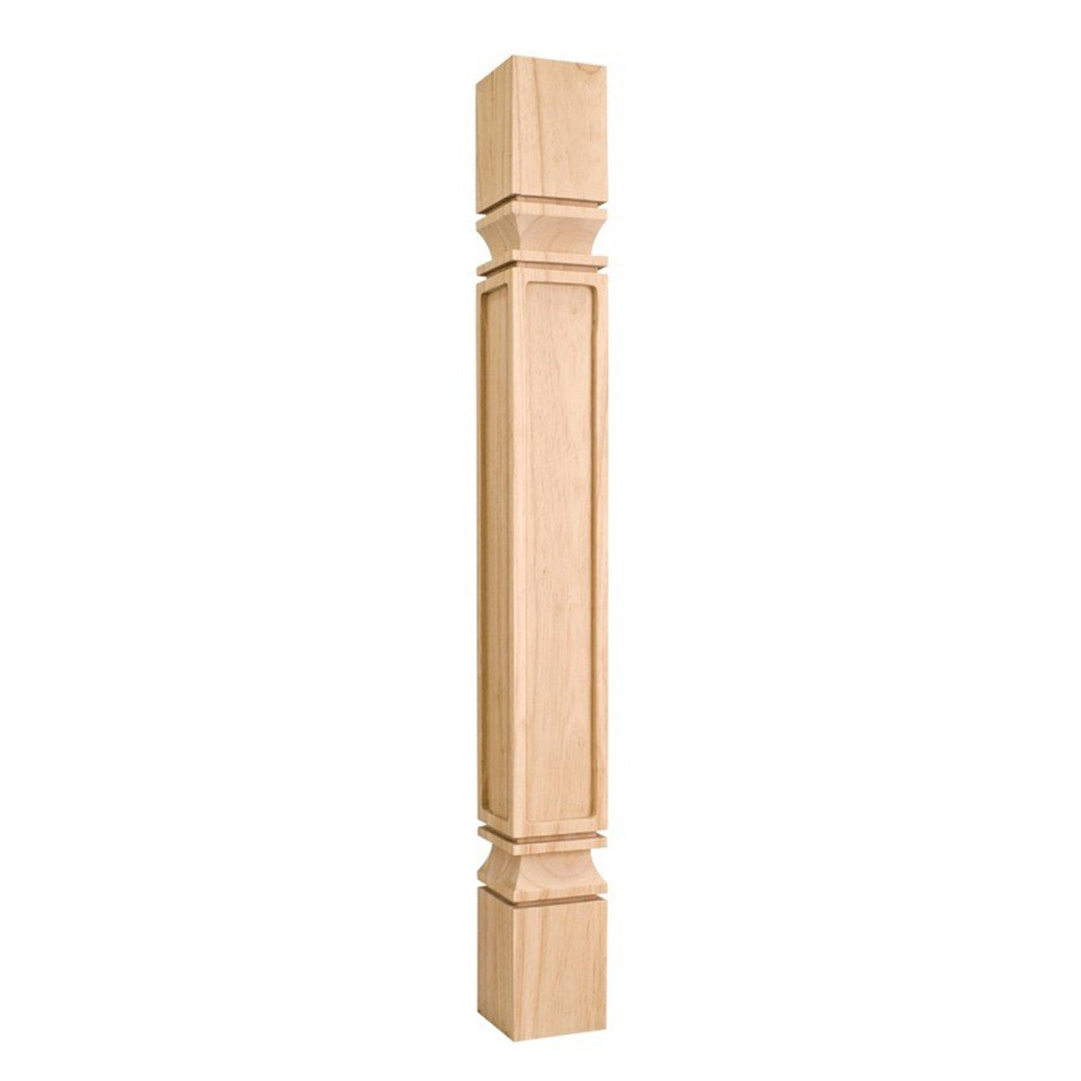 Hardware Resources 3-3/4 x 3-3/4" x 35-1/2" Square Hard Maple Mission Post-DirectCabinets.com